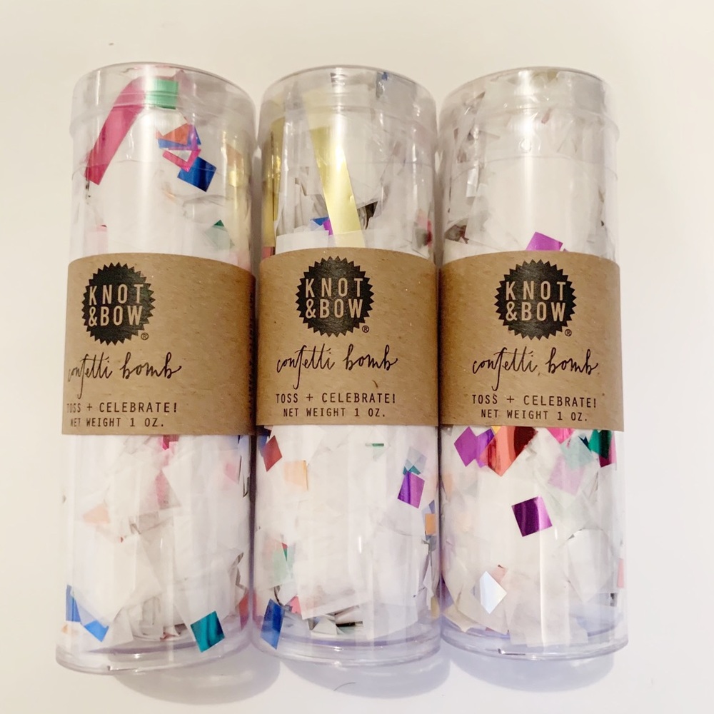 Anthropologie BHLDN Confetti Bomb 3-pk Motif Multi